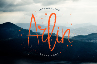 Arlin Hand-Brushed Font for Elegant Brand Identity
