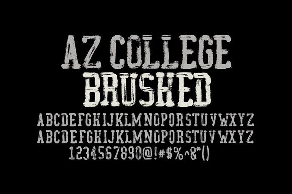 AZ College Brushed: The Perfect Typeface for Editorial Design