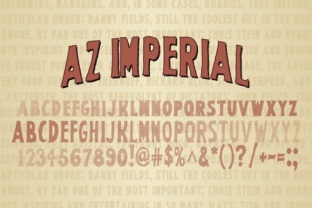 AZ Imperial: Vintage Serif Fonts for Retro Campaign Design
