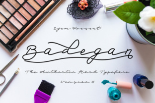 Badegan Script: Modern Handwritten Typeface for Scroll-Stopping Campaigns