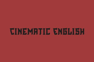 Cinematic English: The Blackletter Typeface for Scroll-Stopping Visuals