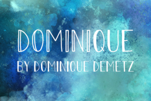 Dominique: A Playful Handwritten Font for Authentic Branding