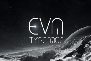 Eva Typeface: A Futuristic Sans Serif for Modern Maker Brands