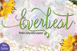 Everbest Typeface Review: A Modern Script for Elegant Branding