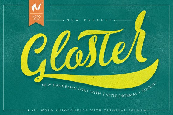 Gloster Typeface Review: A Vintage Script for Craft Branding