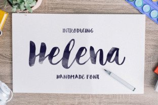 Helena: The Authentic Handcrafted Script Font for Makers