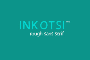 Inkotsi: The Perfect Rough Sans Serif Font for Handmade Crafts and Product Labels