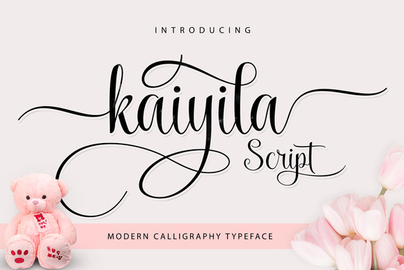 Kaiyila Script: A Modern Typeface for Polished Brand Identity