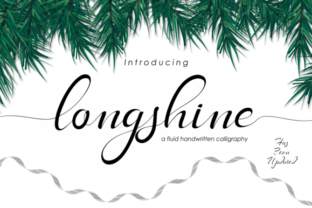 Longshine Font Review: Elegant Script Design