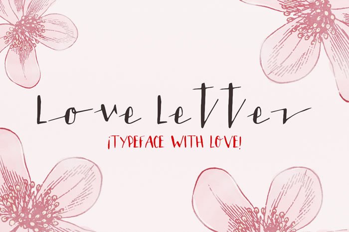 Love Letter Typeface: A Script Handwritten Font for Modern Campaigns