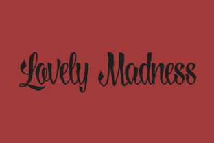 Lovely Madness: The Modern Calligraphy Font for Elegant Web Design
