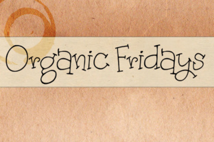 Organic Fridays Typeface for Handmade Brand Identity