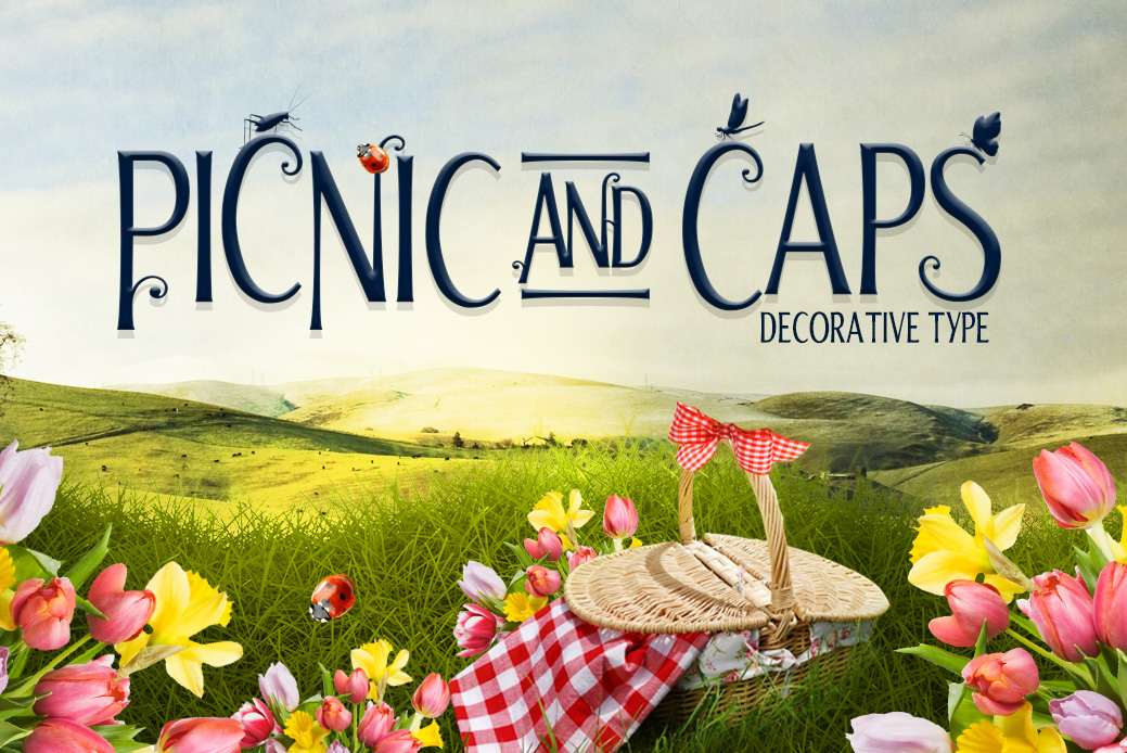 Picnic Caps Typeface Review for Social Campaigns