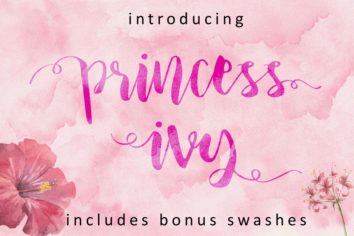 Princess Ivy: The Elegant Script Handwritten Font for Boutique Branding