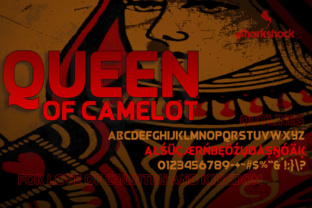 Queen of Camelot Font for Modern Web Design Projects