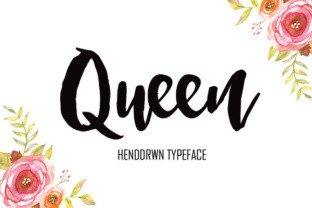 Queen Typeface: Elevating Editorial Design with Playful Script