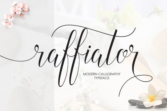 Raffiator Font Review: A Smooth Script Handwritten Typeface for Elegant Branding